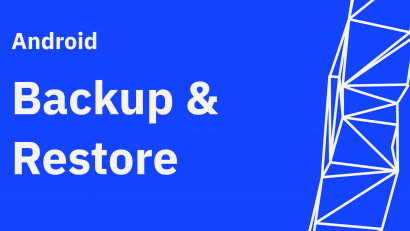 Android backup & restore