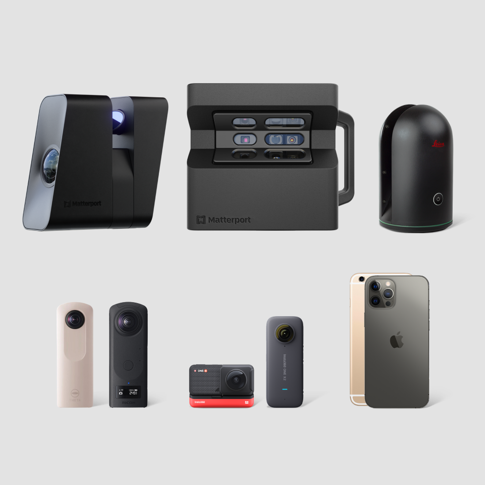An array of hardware / cameras