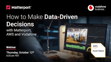 Harness the Power of Data with Matterport, AWS, and Vodafonen teaser